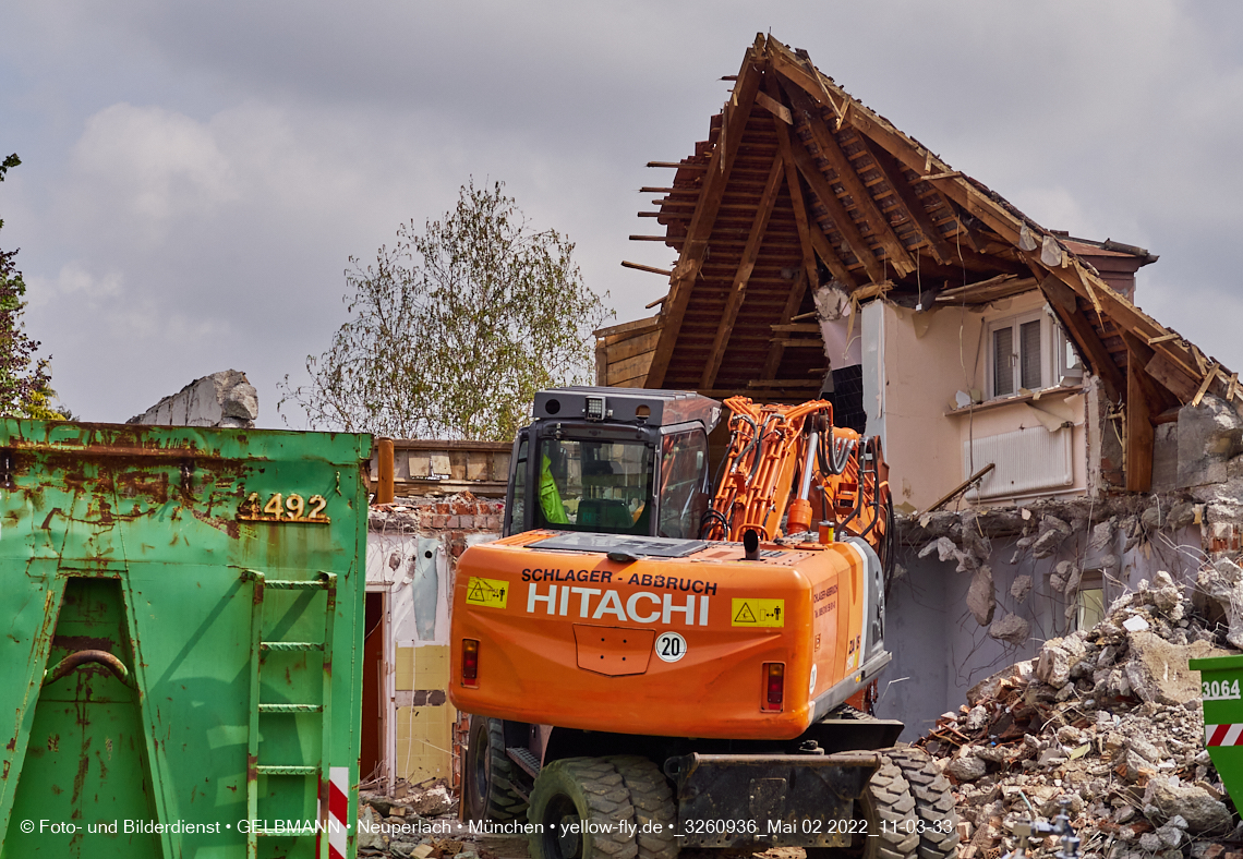 02.05.2022 - Baustelle Niederalmstraße 16